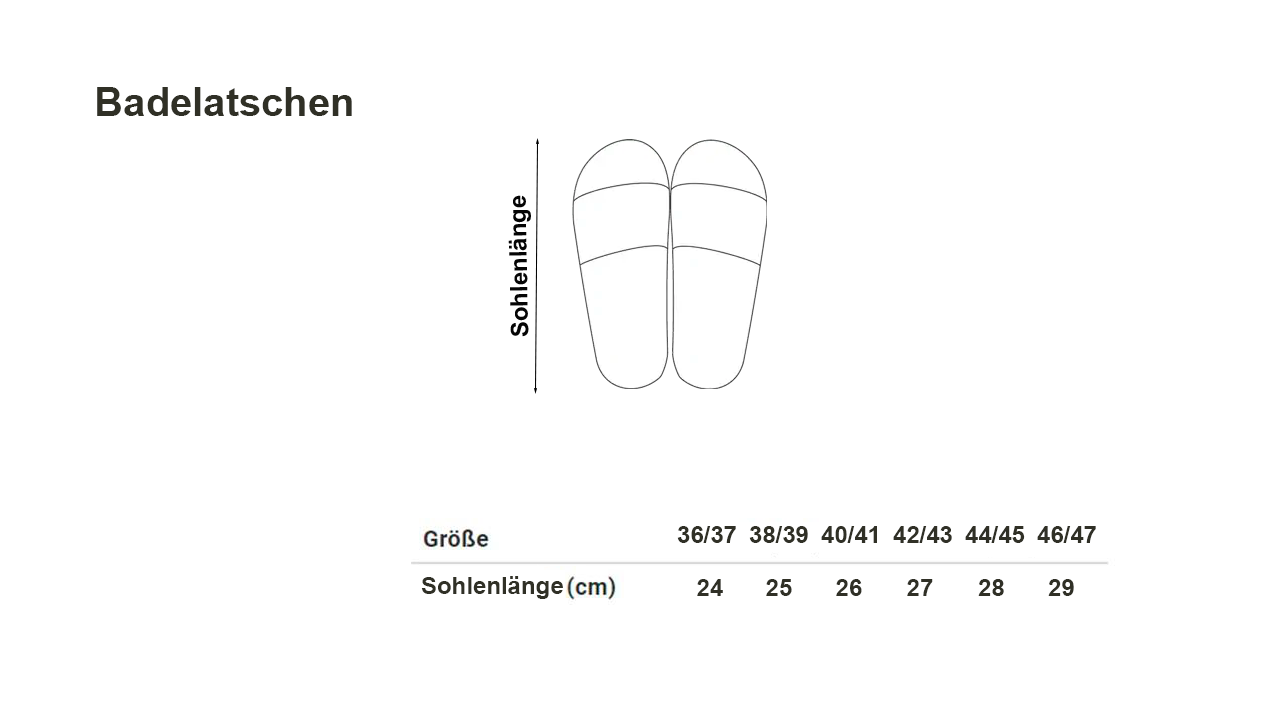 Badelatschen Kiss-Boys