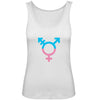 Damen Premium Organic Tank Top Transgender - White / XS - Clothes