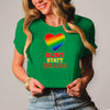 Damen T-Shirt bunt-statt-braun - Kelly Green / XS - Clothes