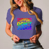 Damen T-Shirt dont judge - Millennial Lilac / XS - Clothes
