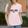 Damen T-Shirt Kiss-Girls - Orchid Pink / XS - Clothes
