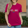 Damen T-Shirt Kiss-Girls - Sorbet / XS - Clothes
