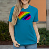 Damen T-Shirt PrideAbstrakt - Atoll / XS - Clothes