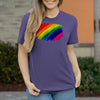 Damen T-Shirt PrideAbstrakt - Millennial Lilac / XS - Clothes