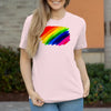 Damen T-Shirt PrideAbstrakt - Orchid Pink / XS - Clothes