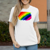 Damen T-Shirt PrideAbstrakt - White / XS - Clothes
