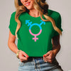 Damen T-Shirt Transgender - Kelly Green / XS - Clothes