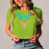 Damen T-Shirt Transgender - Orchid Green / XS - Clothes