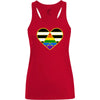 Damen Tank Top Ally Herz - Red / XS - Clothes