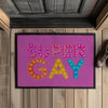 Fußmatte mit Gummirand SuperGay - Barbie Pink / 35x50cm - Home & Living