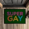 Fußmatte mit Gummirand SuperGay - Forest Green / 35x50cm - Home & Living
