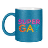 Glitzertasse SuperGay - Blue Glitter / One size - Home & Living
