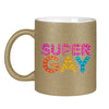 Glitzertasse SuperGay - Dark Gold Glitter / One size - Home & Living