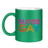 Glitzertasse SuperGay - Green Glitter / One size - Home & Living