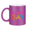 Glitzertasse SuperGay - Purple Glitter / One size - Home & Living