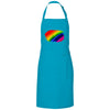 Grillschürze PrideAbstrakt - Turquoise / 85 x 72 cm - Clothes