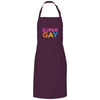 Grillschürze SuperGay - Aubergine / 85 x 72 cm - Clothes