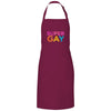 Grillschürze SuperGay - Burgundy / 85 x 72 cm - Clothes