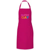 Grillschürze SuperGay - Hot Pink / 85 x 72 cm - Clothes