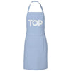 Grillschürze TopPrideWhite - Light Blue / 85 x 72 cm - Clothes