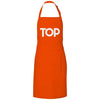 Grillschürze TopPrideWhite - Orange / 85 x 72 cm - Clothes