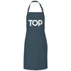 Grillschürze TopPrideWhite - Postman Grey / 85 x 72 cm - Clothes