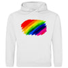 Herren Hoodie PrideAbstrakt - Arctic White / XS - Clothes