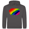 Herren Hoodie PrideAbstrakt - Charcoal (Heather) / XS - Clothes