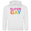 Herren Hoodie SuperGay - Arctic White / XS - Clothes