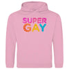 Herren Hoodie SuperGay - Baby Pink / XS - Clothes