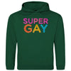 Herren Hoodie SuperGay - Bottle Green / XS - Clothes
