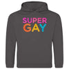 Herren Hoodie SuperGay - Charcoal (Heather) / XS - Clothes