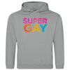 Herren Hoodie SuperGay - Heather Grey / XS - Clothes