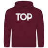 Herren Hoodie Top - Burgundy / XS - Clothes