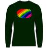 Herren Sweatshirt PrideAbstrakt - Forest Green / XS - Clothes
