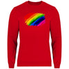 Herren Sweatshirt PrideAbstrakt - Red / XS - Clothes