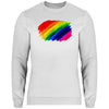 Herren Sweatshirt PrideAbstrakt - White / XS - Clothes