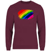 Herren Sweatshirt PrideAbstrakt - Wine / XS - Clothes