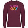 Herren Sweatshirt SuperGay - Wine / XS - Clothes