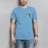 Herren T-Shirt 2Man - Sky Blue / XS - Clothes