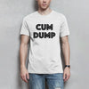Herren T-Shirt CUMDUMP - White / XS - Clothes