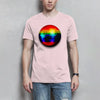 Herren T-Shirt Diskokugel - Orchid Pink / XS - Clothes