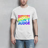 Herren T-Shirt dont judge - White / XS - Clothes