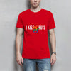 Herren T-Shirt Kiss-Boys - Red / XS - Clothes
