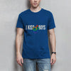 Herren T-Shirt Kiss-Boys - Royal Blue / XS - Clothes