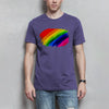 Herren T-Shirt PrideAbstrakt - Millennial Lilac / XS - Clothes