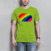 Herren T-Shirt PrideAbstrakt - Orchid Green / XS - Clothes