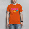 Herren T-Shirt SuperGay - Orange / XS - Clothes
