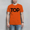 Herren T-Shirt TOP - Orange / XS - Clothes