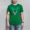 Herren T-Shirt Transgender - Kelly Green / XS - Clothes